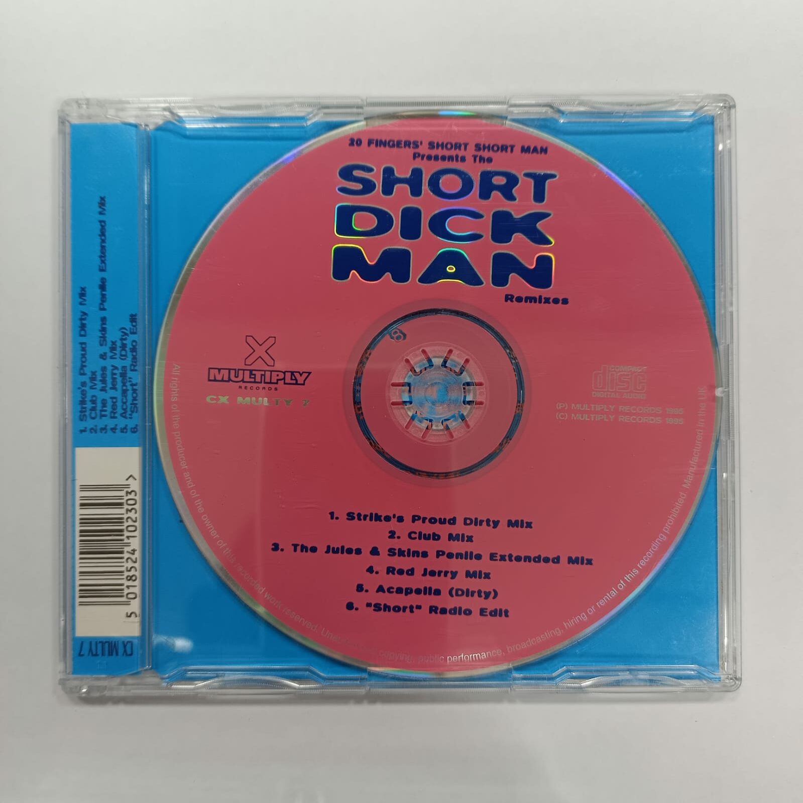 20 Fingers Featuring Gillette – Short Short Man (The Short Dick Man Remixes) - Imagen 2