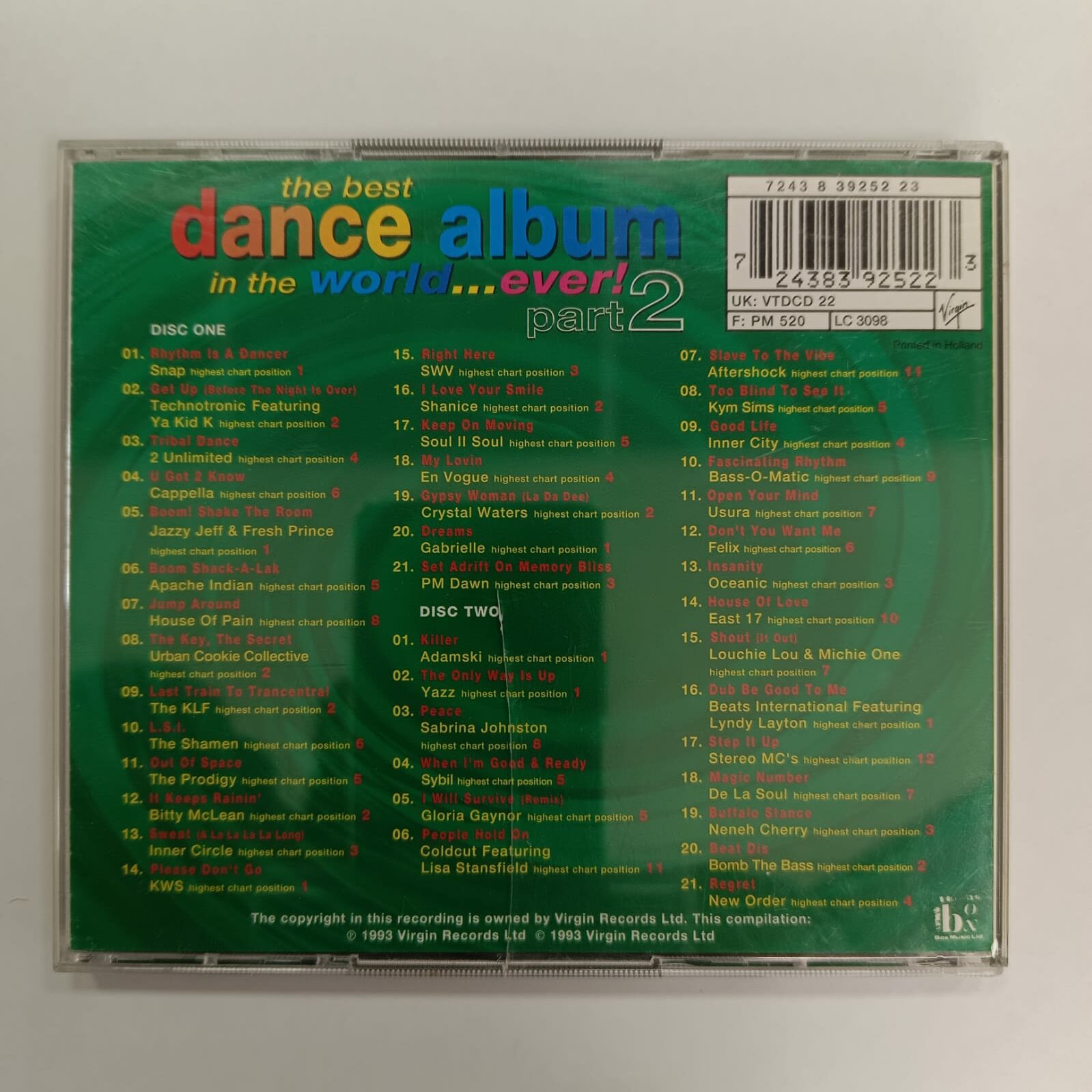 The Best Dance Album In The World... Ever! Part 2 - Imagen 2