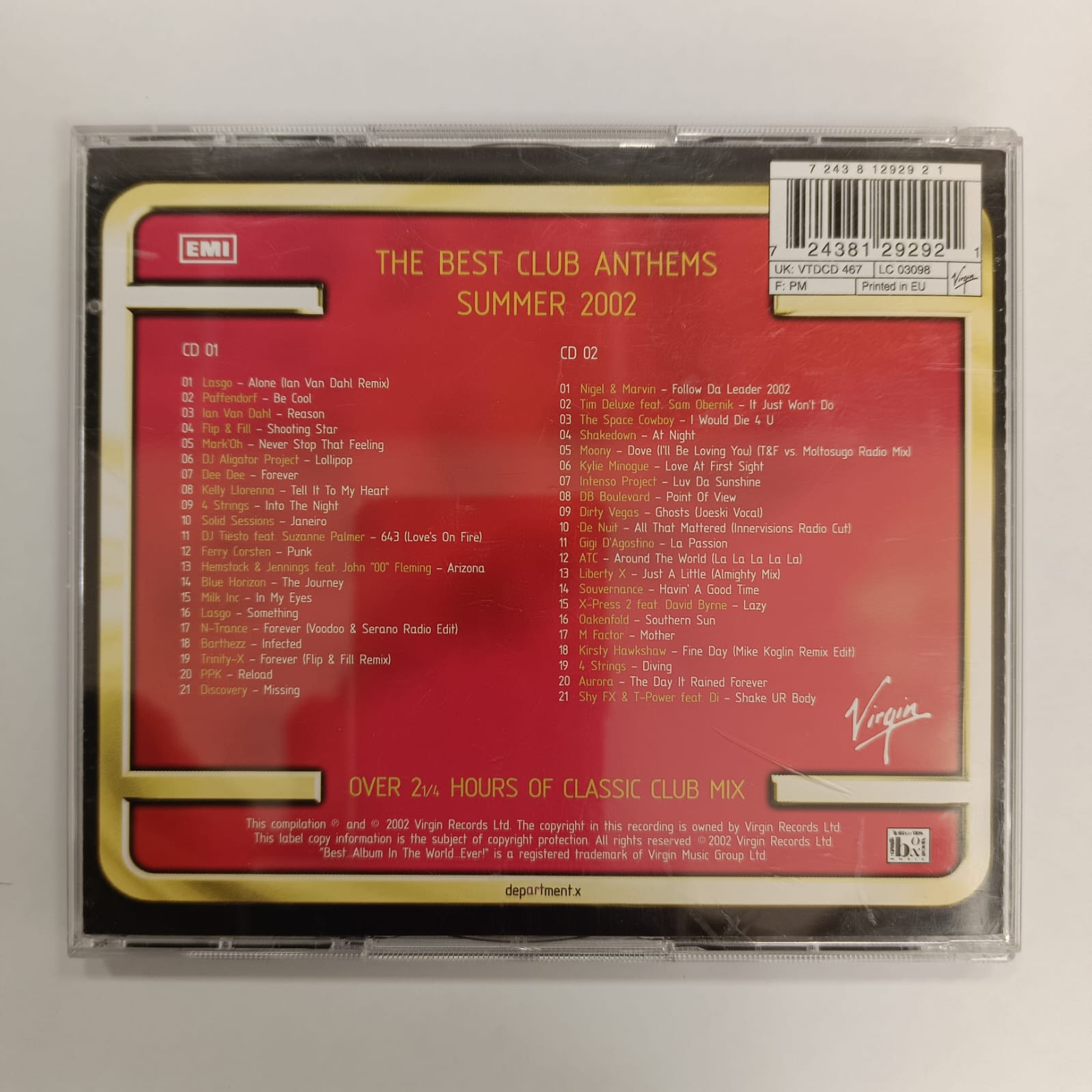 The Best Club Anthems Summer 2002 - Imagen 2