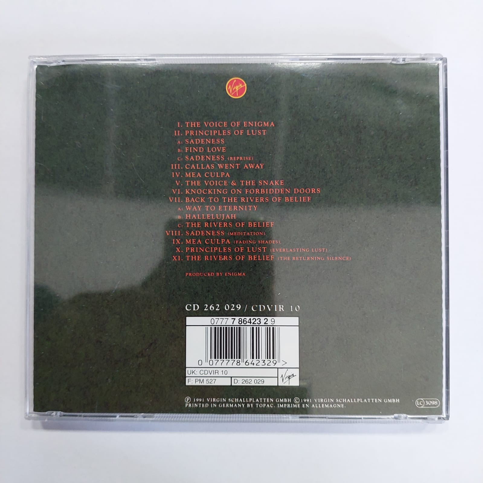 Enigma – MCMXC a.D. "The Limited Edition" - Imagen 2