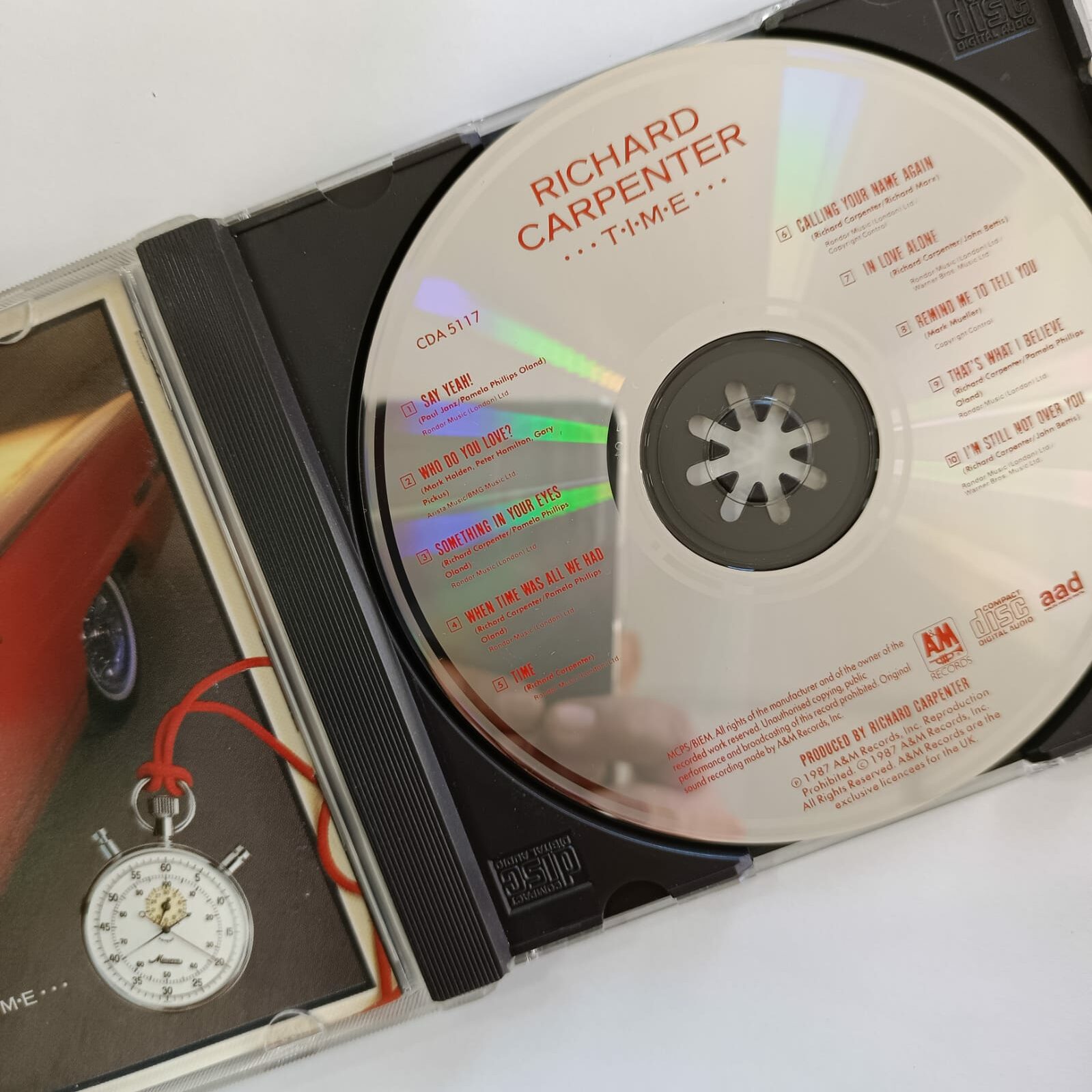 Richard Carpenter - Time album cover - Imagen 3
