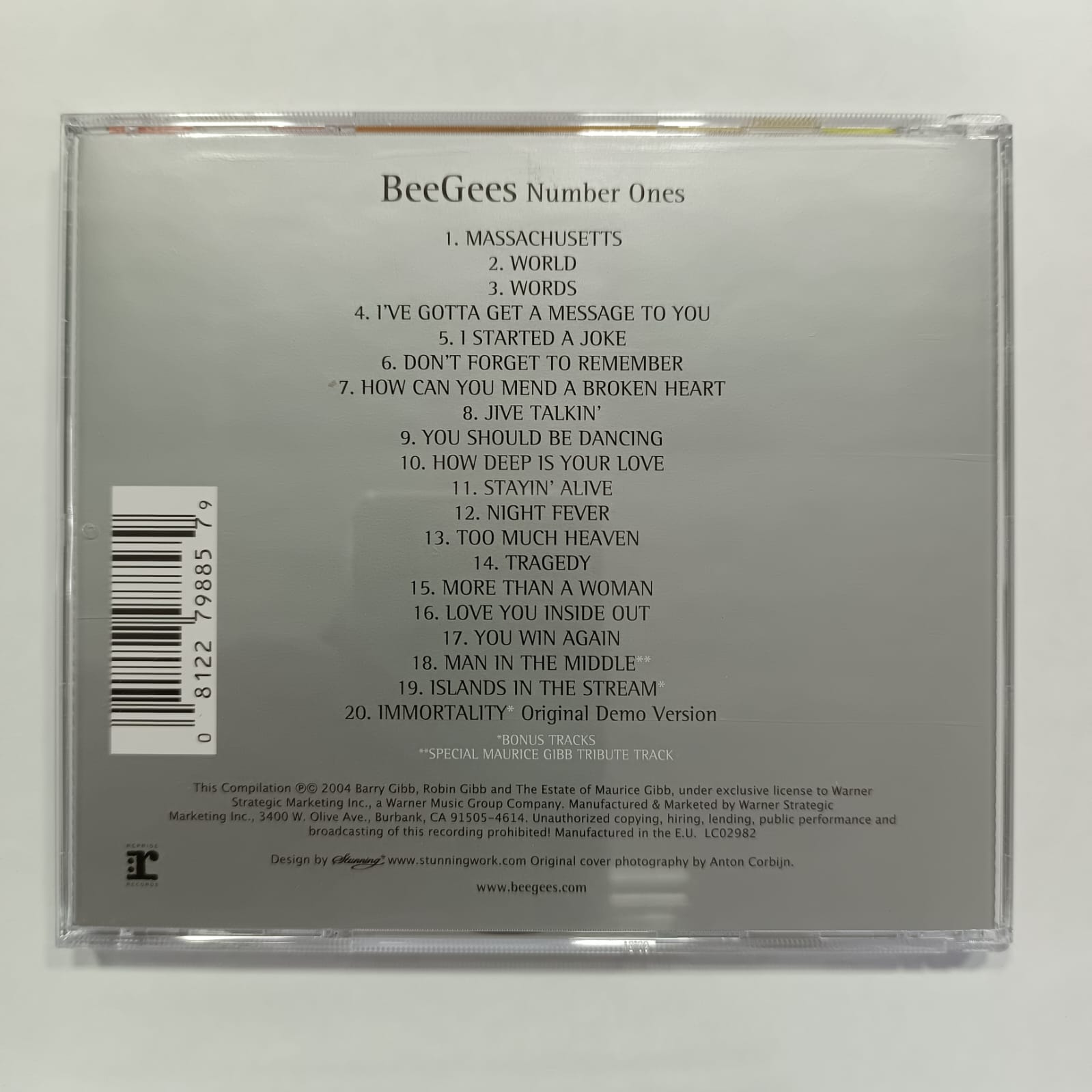 Bee Gees – Number Ones - Imagen 2