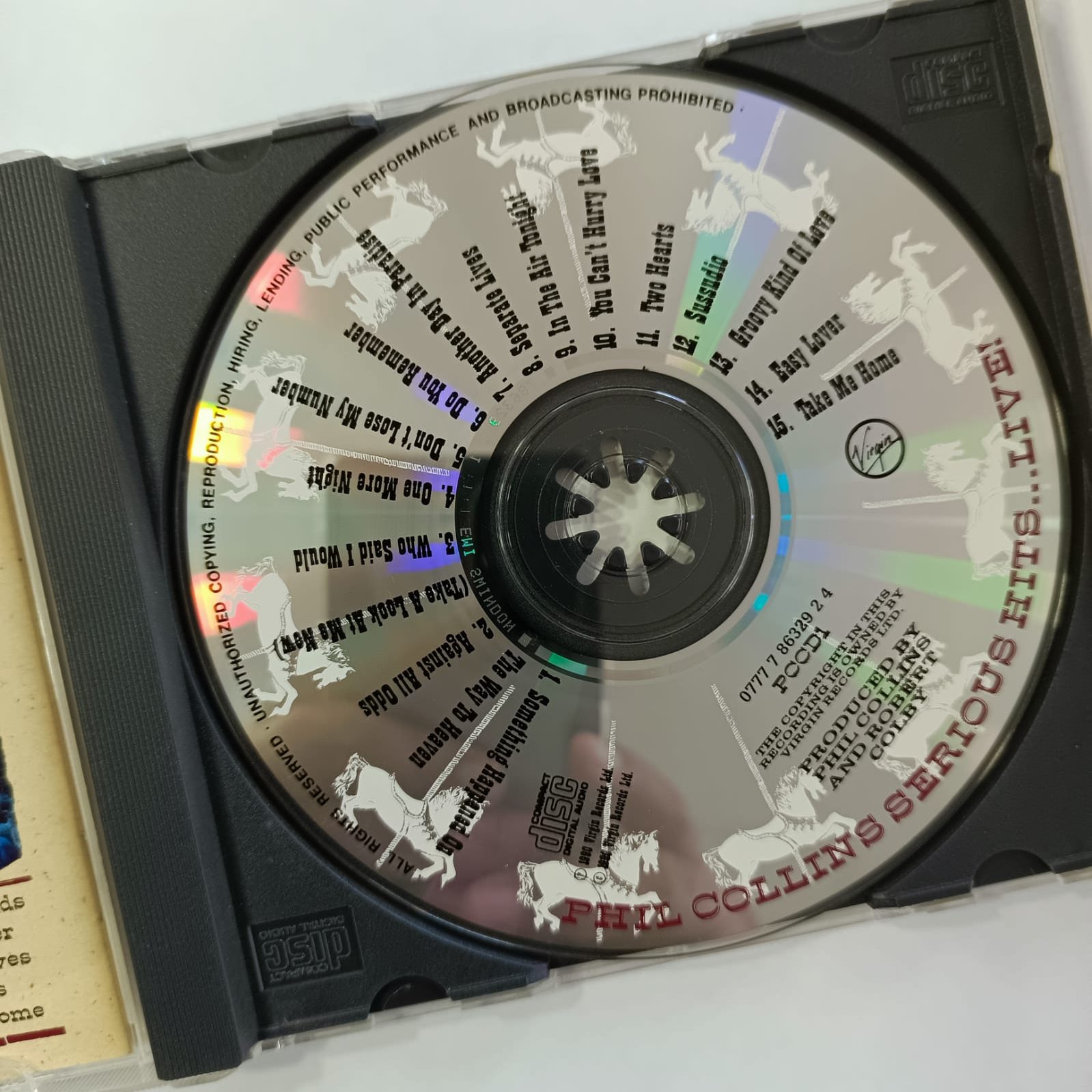 Phil Collins – Serious Hits...Live! - Imagen 3