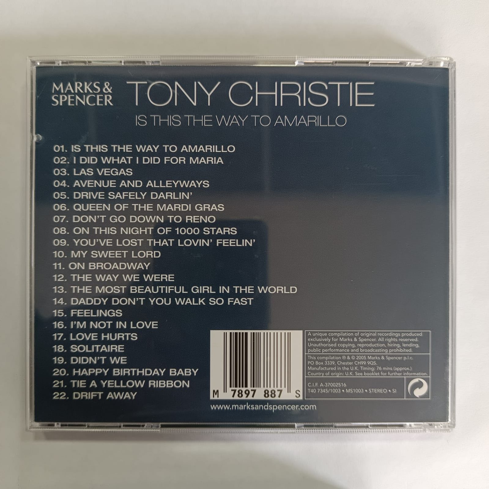 Tony Christie – Is This The Way To Amarillo - Imagen 2