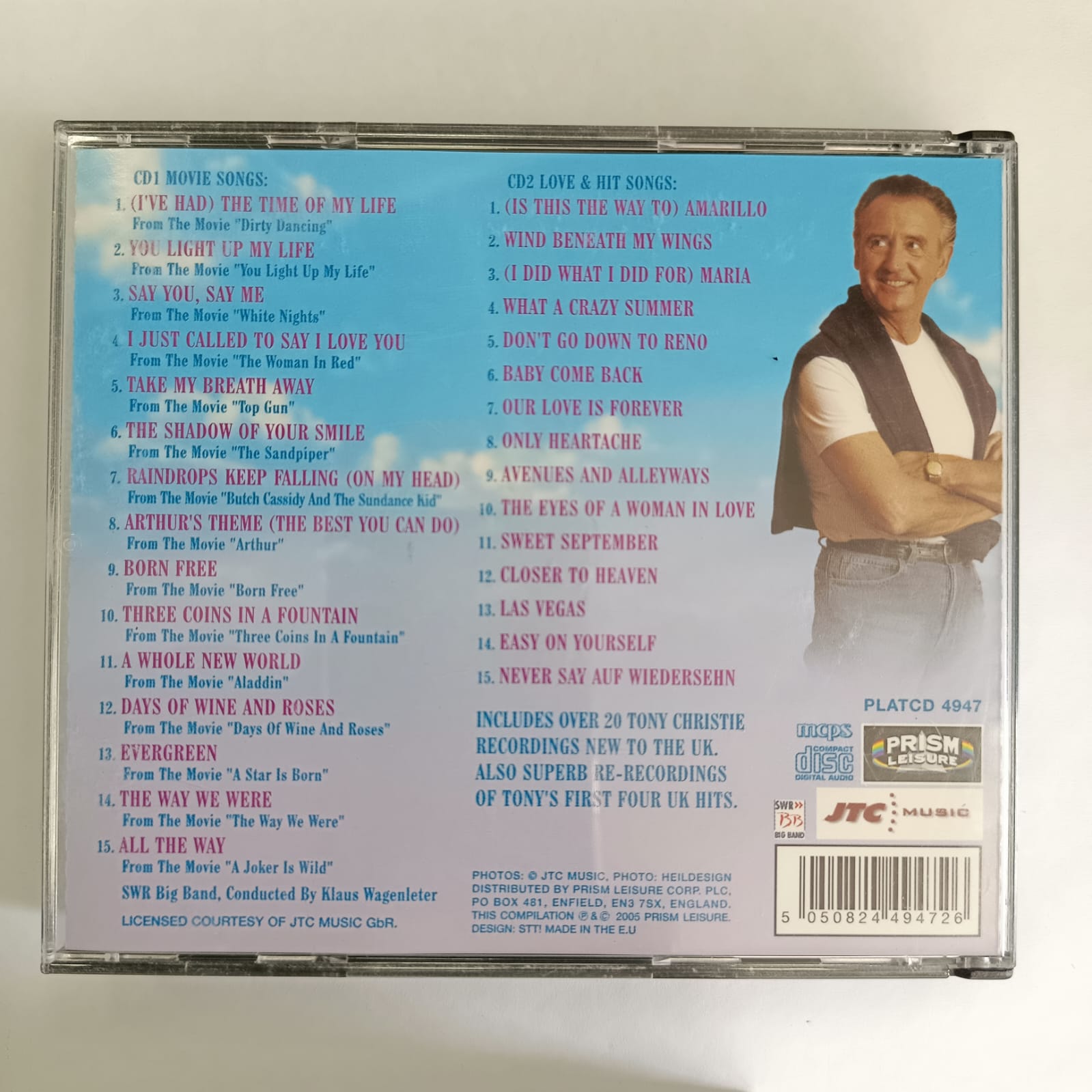 Tony Christie – Movies, Love & Hit Songs - Imagen 2